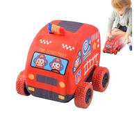 Voitures à retirer, jouets de véhicules à retirer | Jouets pour à puissance de friction | Véhicules souples à puissance de friction, voitures à traction pour tout-petits, âgés de 1 à 3 ans, filles et