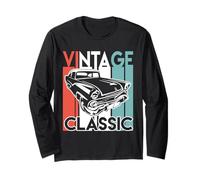 Voitures anciennes, Classic American Muscle Retro Rides Hot Rod Manche Longue