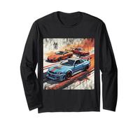 Voitures de Course Retro Distress JDM Legends Drift fabriquées au Japon Manche Longue