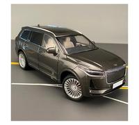 Voitures d'exposition 1:24 for Un SUV Alliage Nouvelle énergie modèle de Voiture moulé sous Pression en métal très réaliste véhicule Collection Souvenir Collection ou Cadeau(Gray)