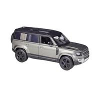 Voitures en métal Modèle réduit de Voiture en Alliage moulé sous Pression, échelle 1:24, pour Land Rover Defender 110 SUV 2022(Titanium)