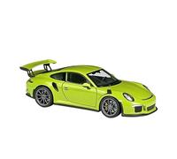 Voitures en métal Modèle Réduit De Voiture en Alliage Moulé sous Pression, Échelle 1:24, pour Porsche 911 GT3 RS 2016(Green)