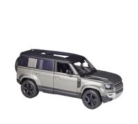 Voitures en métal Modèle Réduit De Voiture en Alliage Moulé sous Pression, Échelle 1:24, pour SUV Land Rover Defender 110 2022(Titanium)