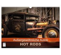 Voitures exceptionnelles - Hot Rods, Version française (Calendrier mural 2026 DIN A3 portrait), Calendrier CALVENDO mensuel