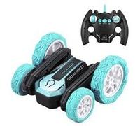 Voitures jouet cascadeur 2. 4ghz télécommandée double côté rotative pour enfants -vert Vert G