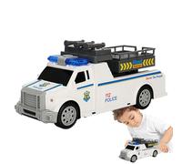 Voitures Jouets pour ,Camion Réaliste Et Interactif | Véhicule de Secours Électrique Jouet avec des Effets Lumineux et Musicaux | Pour Garçons En Âge Préscolaire À La Maison Dans Le Salon La Chambre E