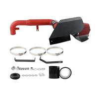 Voitures Kit D'admission Kit D'admission D'air Froid Pour VW Pour Tiguan MK1 Pour Scirocco MK3 Pour Skoda Pour Octavia MK2 2.0 EA888 Bouclier Thermique Filtre Tuyau(Red pipe)