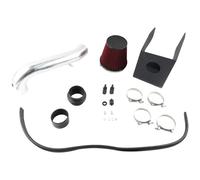 Voitures Kit D'admission Pour 18-23 Pour Jeep Pour Wrangler JL 20-23 Pour Gladiator JT 3.6L Pièces 10479 Tuyau D'admission D'air Froid Filtre Kit Bouclier Thermique(Silver)