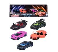Voitures Majorette - Coffret 5 Véhicules Light Racer Giftpack