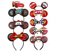 Voitures Mickey Mouse oreille bandeau 95 Flash cheveux accessoires parc d'attractions habiller garçon chapeaux vacances cheveux accessoires as picture 7