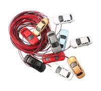Voitures miniatures 12V LED échelle 1:200 pour chemins de fer