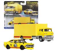 Voitures miniatures - Mattel - 1972 Toyota Corolla Levin & Sakura Sprinter - Échelle 1:64 - Métal moulé - Duo 2 miniatures