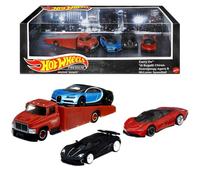 Mattel Coffret Hot Wheels Premium HCR54 Hyper Cars – Collection 4 pièces