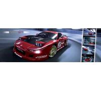 Voitures - Poster de porte - Honda Easton Chang NSX GT + 1 paquet de tesa Powerstrips® - contenu 20 pièces