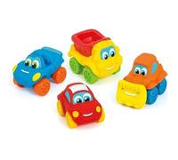 Clementoni Jouet pour bébés Soft & Go Cars 14099 - Voiture souple 1 unité aléatoire 6-36 mois