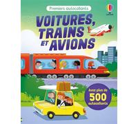 Voitures, trains et avions - Premiers autocollants (volume triple) - Dès 3 ans
