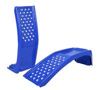 Voitures Véhicule Rampe De Levage, Capacité 3600 Kg par Paire, Hauteur 20 Cm, Surface Antidérapante pour Atelier Et Entretien Auto, Lot De 2, Bleu