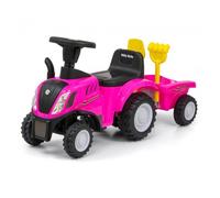 Voiturette - Milly Mally - New Holland T7 - Rose - 1 à 3 Ans - Volant interactif