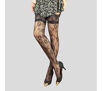 VOIV Bas Hauts Collants Jacquard Lingerie Bas résille Sexy Haut en Dentelle jarretelle Pure intimes Body Collants