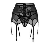 VOIV Femmes Grande Taille Lingerie Sexy Taille Haute Bas jarretière Porte-Jarretelles Bas sous-vêtements Lingerie jarretière
