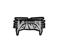 Voivod Metal Band Silver Écusson Patch en fer brodé sur accessoire