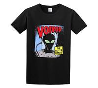 Voivod The Outer Limits Heavy Metal Rock Men T-Shirt Graphic Mens Cotton Casual Black Tee Shirt S
