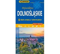 Voïvodie de Basse-Silésie - Carte des attractions touristiques