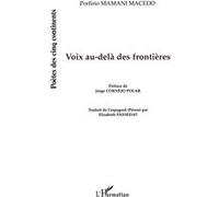 Voix au-delà des frontières - Porfirio Mamani Macedo - L'harmattan - broché - Poésie