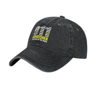 Voix Calme du Répartiteur du 911 dans Le Noir Unisexe Baseball Cap Respirant Casquettes Snapback sans Déformation Chapeau pour Été Golf Tennis