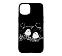 Voix chantante | Chef d'orchestre du Sima-Teash | Joli Petit Oiseau d'Hokkaido | Guérison | Notation à Cinq Lignes | Mélomane Coque pour iPhone 15 Plus
