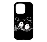 Voix chantante | Chef d'orchestre du Sima-Teash | Joli Petit Oiseau d'Hokkaido | Guérison | Notation à Cinq Lignes | Mélomane Coque pour iPhone 15 Pro