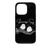 Voix chantante | Chef d'orchestre du Sima-Teash | Joli Petit Oiseau d'Hokkaido | Guérison | Notation à Cinq Lignes | Mélomane Coque pour iPhone 13 Pro