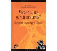 Voix de la rue ou voie des urnes Pur (Auteur)