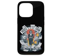 Voix de la tempête Journaliste Art Coque pour iPhone 13 Pro