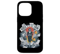 Voix de la tempête Journaliste Art Coque pour iPhone 14 Pro Max