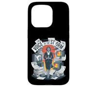 Voix de la tempête Journaliste Art Coque pour iPhone 15 Pro