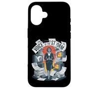Voix de la tempête Journaliste Art Coque pour iPhone 16