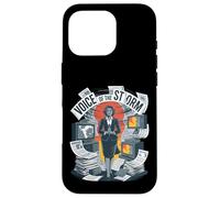 Voix de la tempête Journaliste Art Coque pour iPhone 16 Pro