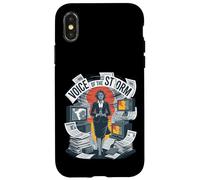 Voix de la tempête Journaliste Art Coque pour iPhone X/XS