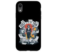 Voix de la tempête Journaliste Art Coque pour iPhone XR