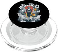 Voix de la tempête Journaliste Art PopSockets PopGrip pour MagSafe