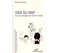 Voix du rap Essai de sociologie de l'action musicale - Anthony Pecqueux - L'harmattan - broché - Essai
