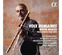 Voix Humaines – Marais : Pièces inédites pour flûte – CD – Alpha
