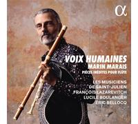 Voix humaines / Marais : Pièces inédites pour flûte CD