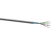 VOKA Kabelwerk 102582-00 Câble réseau CAT 5e F/UTP 4 x 2 x 0.13 mm² gris Marchandise vendue au mètre
