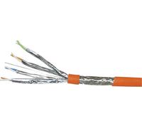 VOKA Kabelwerk 170203-50 Câble réseau CAT 7a S/FTP 4 x 2 x 0.25 mm² orange Marchandise vendue au mètre