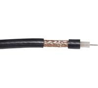 VOKA Kabelwerk 300905-01 Câble coaxial Ø extérieur: 6.10 mm RG59 B/U 75 Ω noir Marchandise vendue au mètre