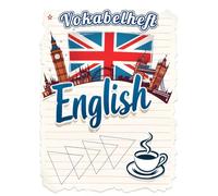 Vokabelheft Englisch A4 3 Spalten liniert: Dein ideales Schulheft zum Vokabeln lernen in der Schule mit 111 Seiten und Lineatur 54