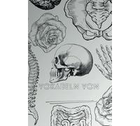 Vokabelheft im Anatomie Design - zwei Spalten, 6x9 Zoll, 200 Seiten: für 3400 Vokabeln, perfekt für die medizinische Ausbildung und Studium