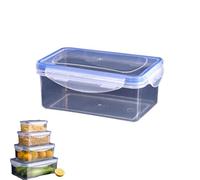 vokkrv Boîte De Rangement Frigo, Boite De Conservation Alimentaire, Boîte De Conservation Légumes, Récipient Conservation Salade Pour Légume Fruit, Airtight Food Container With Clip-Close Lid (XL)